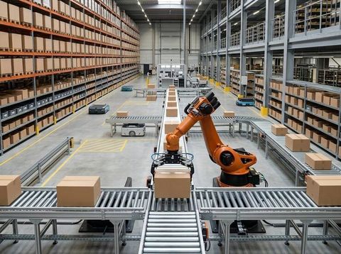 Industrial Warehouse Robotics AGV Systems: Explore Automated Material Movement